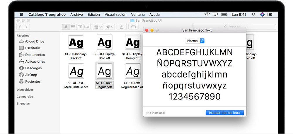 photoshop fonts for mac